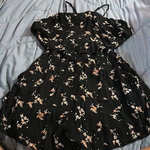 H&M Floral Romper Size 6